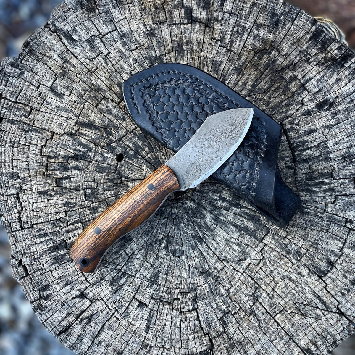 Mini Nessmuk in Bocote – Wheelis Forge