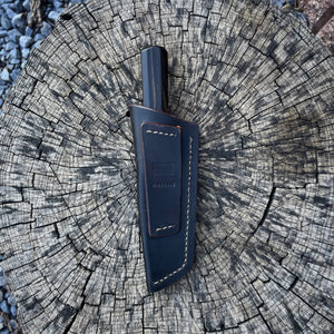 Gentleman’s Knife in Damascus and Ebony
