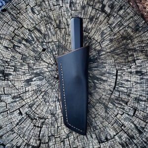 Gentleman’s Knife in Damascus and Ebony