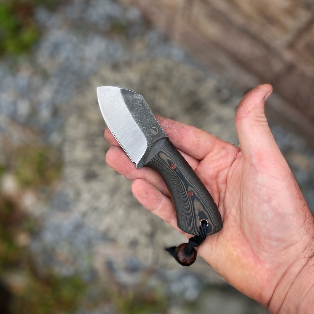 3 Finger Cleaver in A2 and Richlite