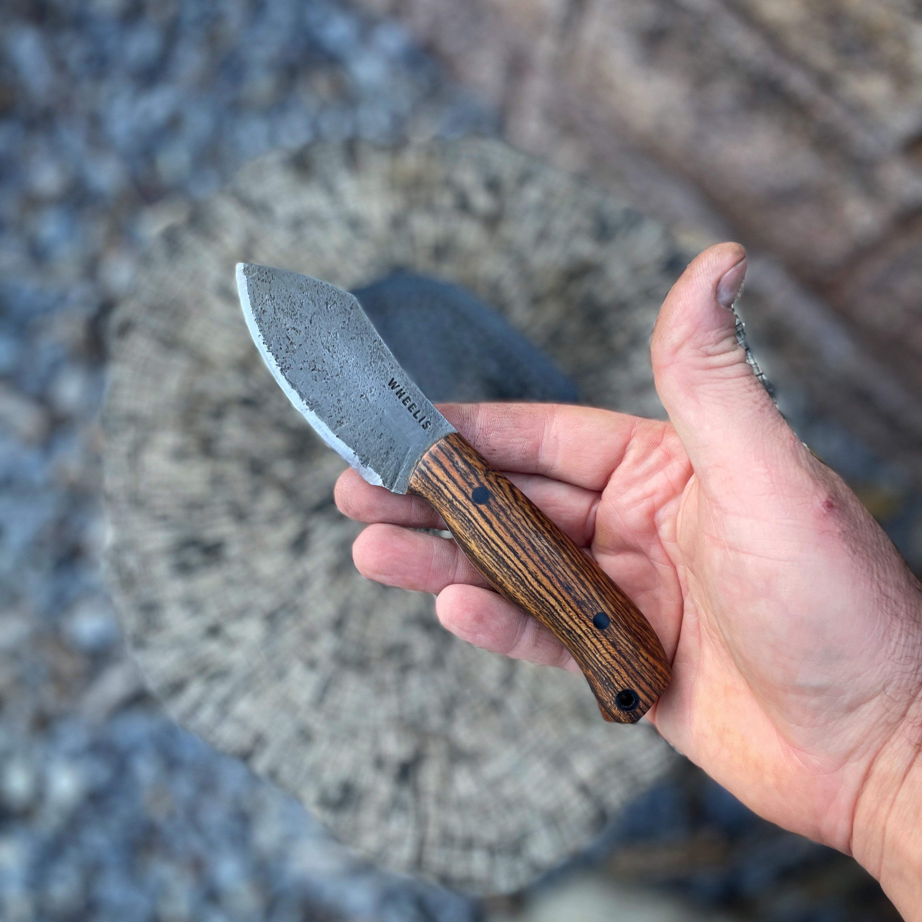 Mini Nessmuk in Bocote – Wheelis Forge