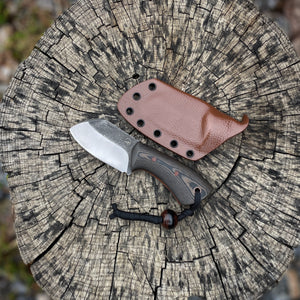 3 Finger Cleaver in A2 and Richlite