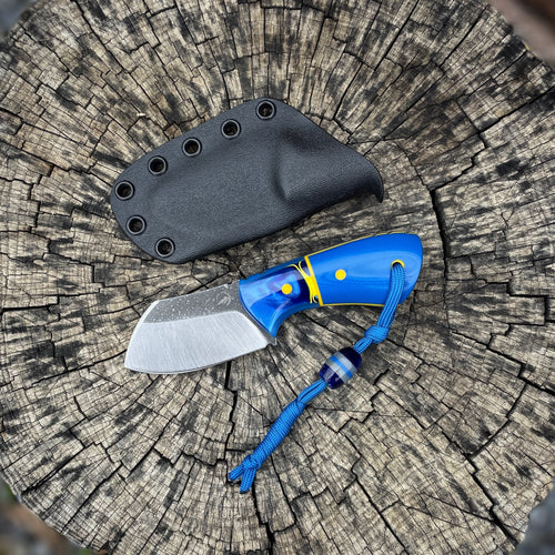 3 Finger Cleaver in A2 and Kirinite and G10