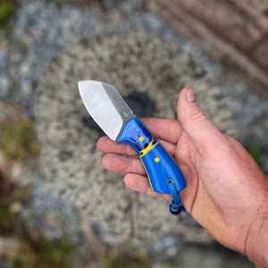 3 Finger Cleaver in A2 and Kirinite and G10