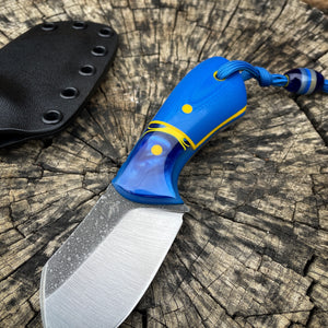3 Finger Cleaver in A2 and Kirinite and G10