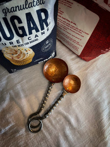 Copper Teaspoon & Tablespoon Set